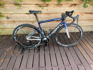 Used Specialized S Works Custom Shimano Dura Ace Di2 2025 Road & Gravel, Blue — image 3 of 11