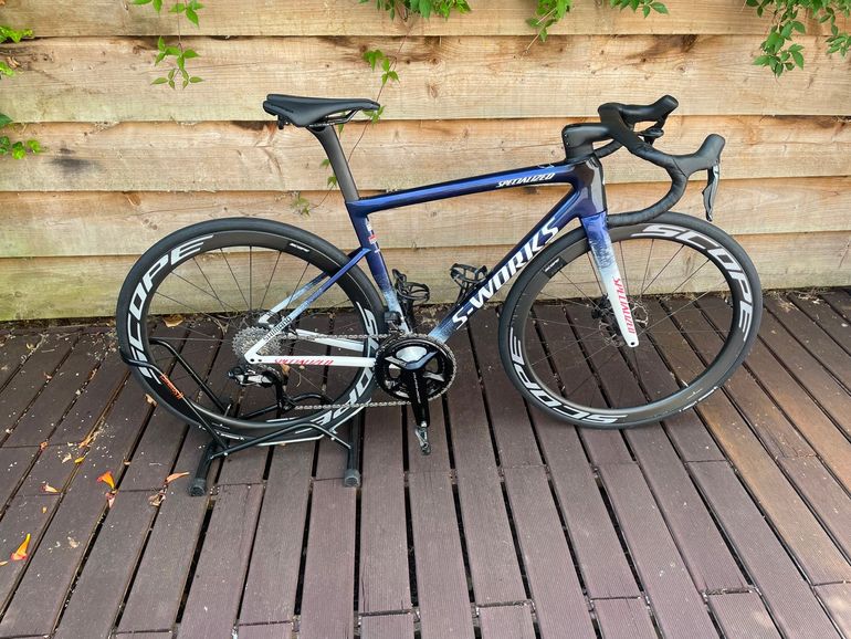 Gebrauchtes S Works Custom Shimano Dura Ace Di2 2025 Road & Gravel, Blau — Bild 3 von 11