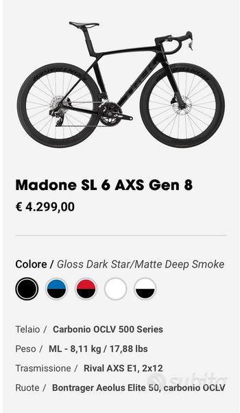 Gebrauchtes Trek Madone Gen 8 SL 6 AXS 2026 Road & Gravel