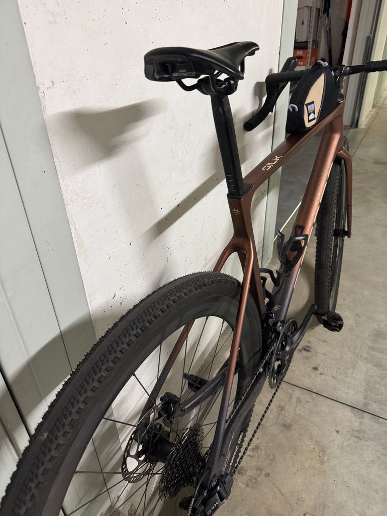 Used Megamo SILK 08 2024 2024 Road & Gravel, Orange — image 5 of 9