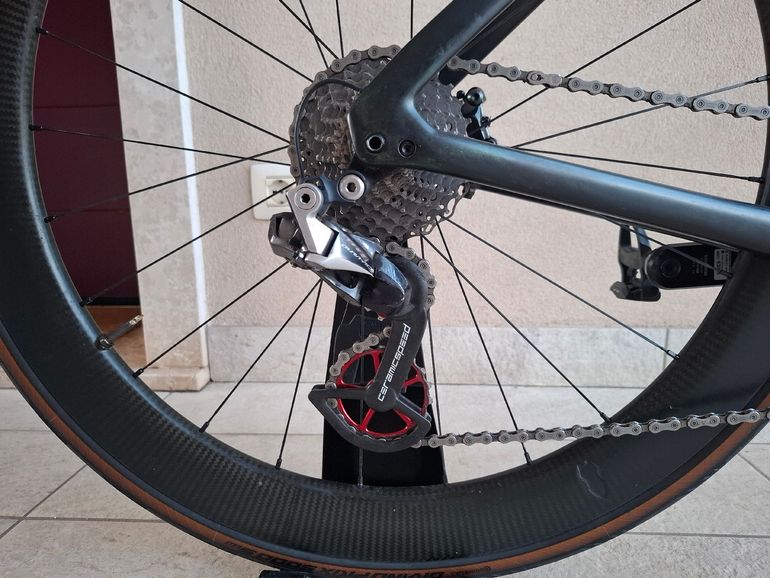 Sworks sl7 Custom Shimano Dura Ace Di2 2021 Road & Gravel usato, Nero — immagine 3 di 7