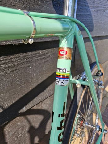 Tweedehands Bianchi Specialissima Campagnolo Record 1974 Road & Gravel — afbeelding 4 van 9
