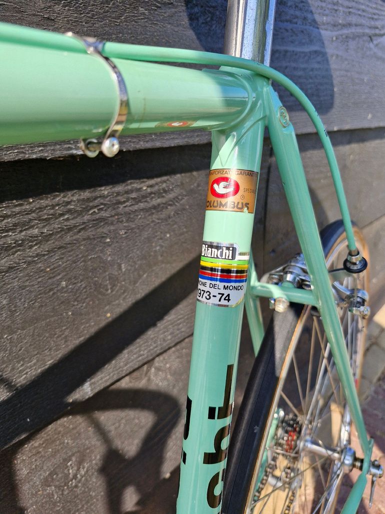 Tweedehands Bianchi Specialissima Campagnolo Record 1974 Road & Gravel — afbeelding 4 van 9