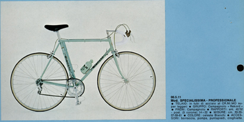 Tweedehands Bianchi Specialissima Campagnolo Record 1974 Road & Gravel — afbeelding 7 van 9