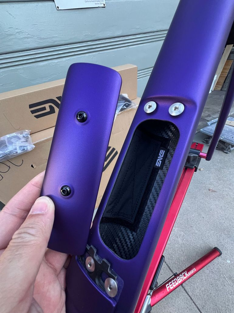 Used Enve Fray PRO RED 2026 Frameset 2026 Road & Gravel, Purple — image 10 of 11