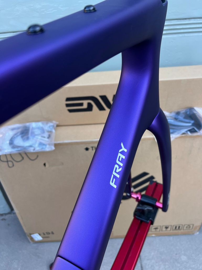 Used Enve Fray PRO RED 2026 Frameset 2026 Road & Gravel, Purple — image 11 of 11