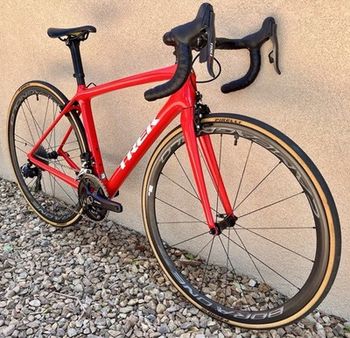 Used Trek Project One 2017 Road & Gravel, Red — image 4 of 6
