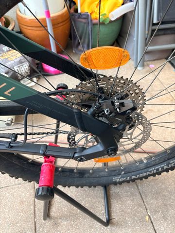 Haibike AllTrail 4 27.5 2022 2022 Mountainbike usato, Verde — immagine 3 di 15