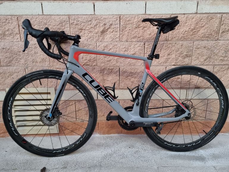 CUBE agree C:62 SLT Disc 2016 2016 Road & Gravel usato, Grigio chiaro — immagine 2 di 4