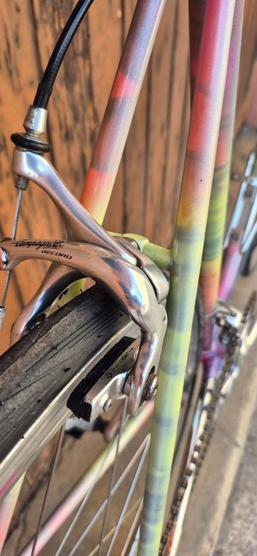Used Cilo Custom Campagnolo Chorus 1995 Road & Gravel, Light Gray — image 10 of 14