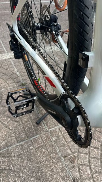 Used Bianchi Nitron Shimano Deore XT 2022 Mountainbike, White — image 7 of 8