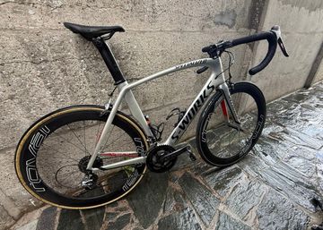 Used Specialized S Works Custom SRAM Red 2016 Road & Gravel, Light Gray — image 2 of 10
