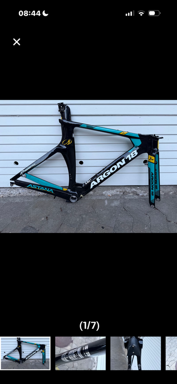 Used Argon 18 E Frameset 2015 Road & Gravel