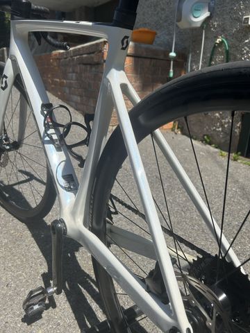 Scott RC10 2021 Road & Gravel usato, Bianco — immagine 10 di 17