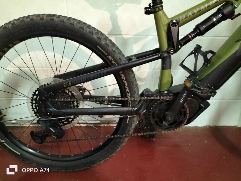 Used R RAYMON FullRay E-Seven 9.0 2021 2021 Mountainbike, Green — image 2 of 4