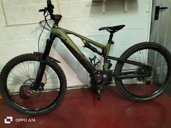 Used R RAYMON FullRay E-Seven 9.0 2021 2021 Mountainbike, Green — image 4 of 4