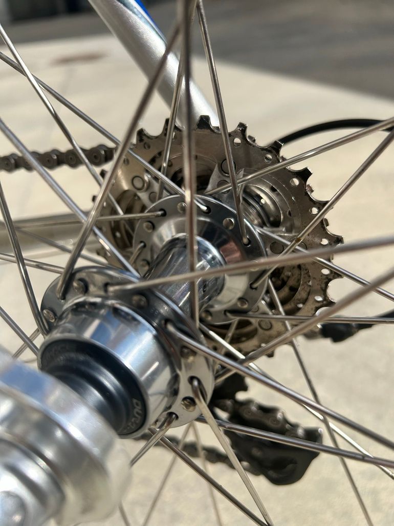 Used Trek 5900 2003 2003 Road & Gravel, Blue — image 10 of 12
