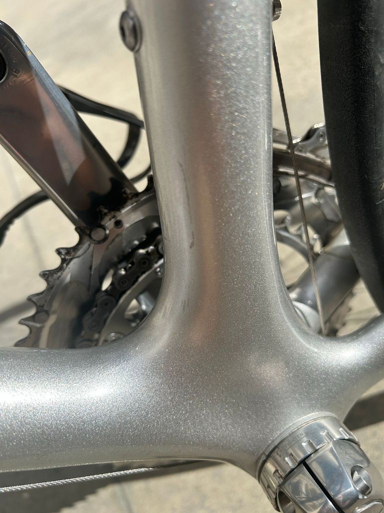 Used Trek 5900 2003 2003 Road & Gravel, Blue — image 9 of 12