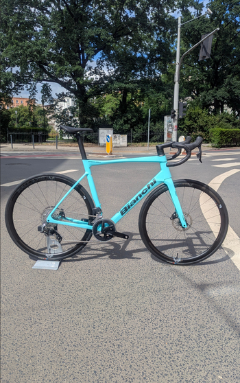 Tweedehands Bianchi Specialissima COMP Rival eTap AXS 2025 2025 Road & Gravel