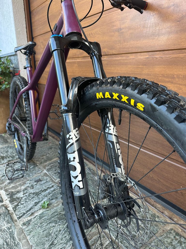 Gebrauchtes Commencal metà ht Custom SRAM GX 2014 Mountainbike, Violett — Bild 6 von 8