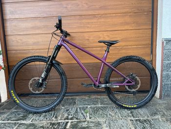Gebrauchtes Commencal metà ht Custom SRAM GX 2014 Mountainbike, Violett — Bild 2 von 8