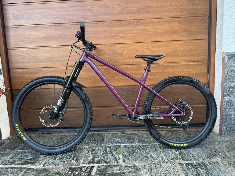 Gebrauchtes Commencal metà ht Custom SRAM GX 2014 Mountainbike, Violett — Bild 2 von 8