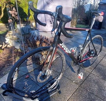 Gebrauchtes Rose Xeon Shimano Ultegra Di2 2015 Road & Gravel, Rot — Bild 6 von 15