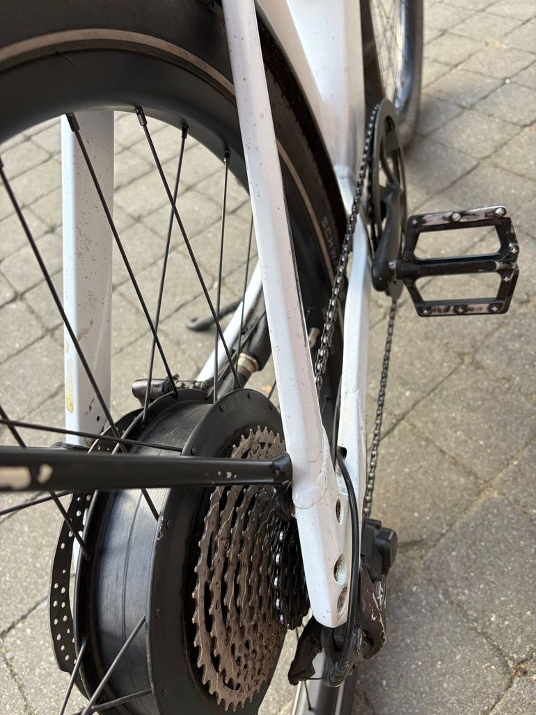 Gebrauchtes Stromer ST3 Shimano Dura Ace 2021 Urban, Weiß — Bild 3 von 8