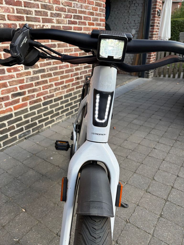 Gebrauchtes Stromer ST3 Shimano Dura Ace 2021 Urban, Weiß — Bild 5 von 8