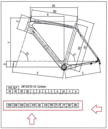 Używany Bianchi Infinito CV Disc Q.R. NOS. NUOVO. Frameset 2016 Road & Gravel