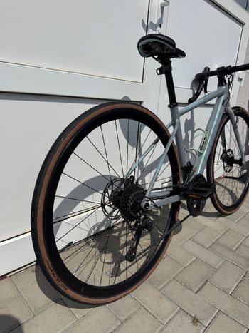 CUBE AXIAL WS PRO 2024 2024 Road & Gravel usato, Grigio chiaro — immagine 6 di 6