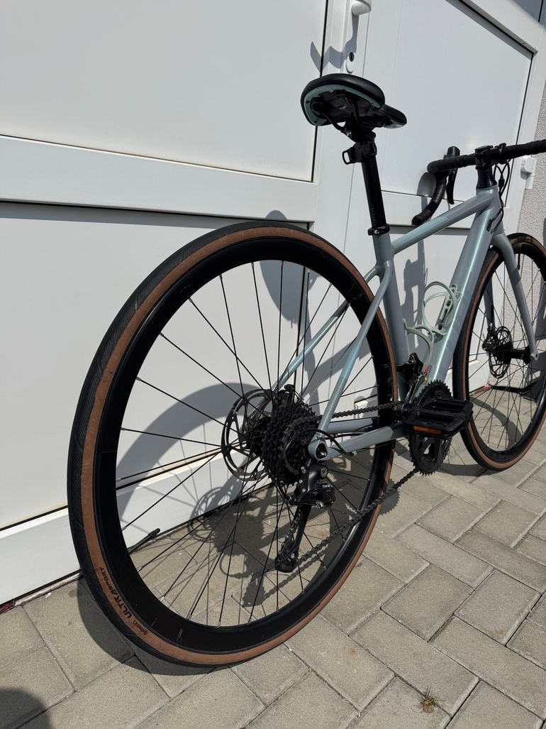 CUBE AXIAL WS PRO 2024 2024 Road & Gravel usato, Grigio chiaro — immagine 6 di 6