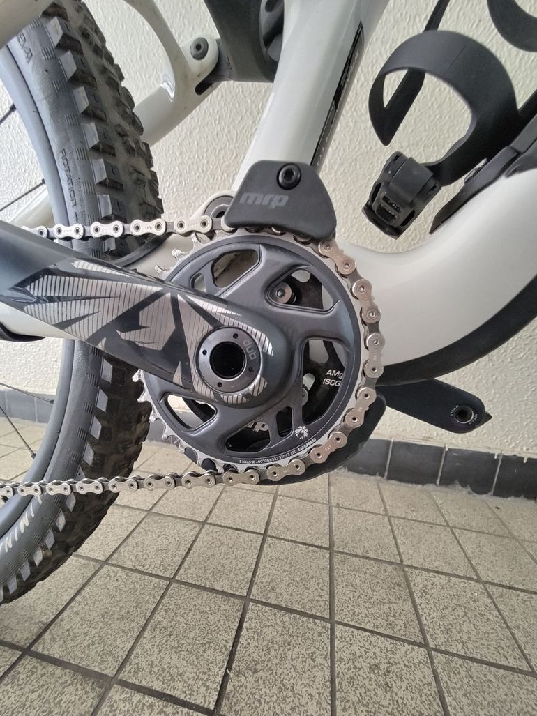 Used Specialized Stumpjumper SRAM X01 Eagle AXS 2023 Mountainbike, White — image 3 of 11