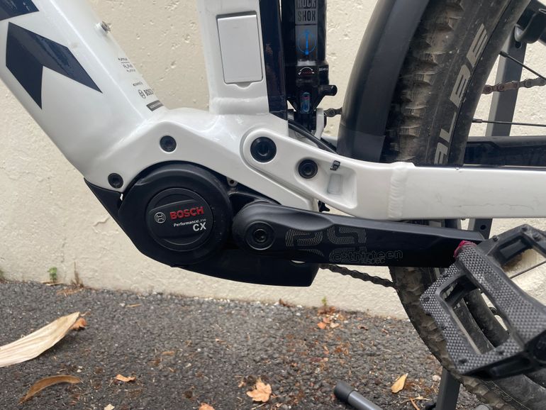 Trek Powerfly FS 7 2022 2022 Mountainbike usato, Bianco — immagine 3 di 8