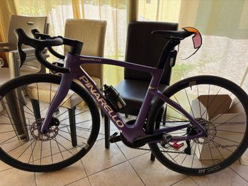 Used Pinarello F5 Shimano 105 2024 Road & Gravel, Purple — image 2 of 3