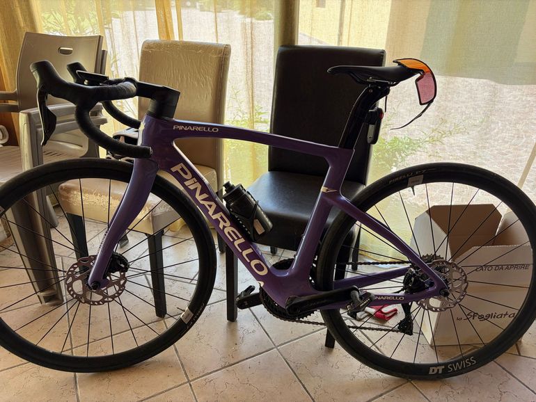 Used Pinarello F5 Shimano 105 2024 Road & Gravel, Purple — image 2 of 3