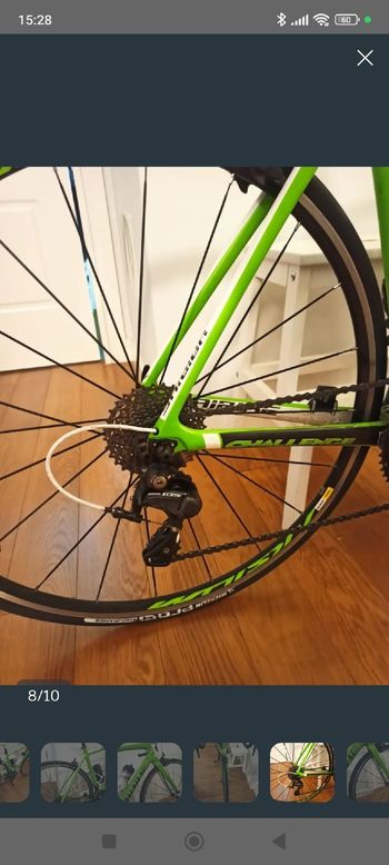 Used Haibike Custom Shimano 105 2016 Road & Gravel, Green — image 12 of 13