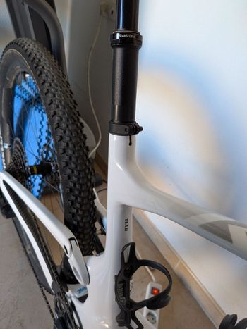 Scott Spark RC Team 2023 2023 Mountainbike usato, Bianco — immagine 6 di 6