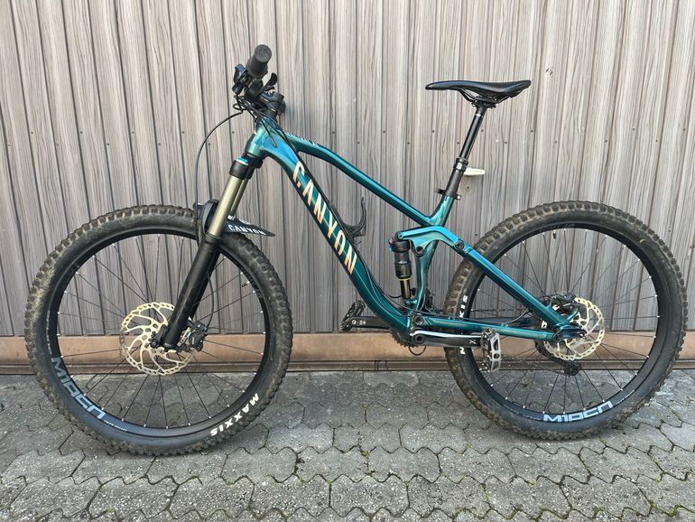 Używany Canyon Spectral Shimano Deore XT 2017 Mountainbike — zdjęcie 4 z 12
