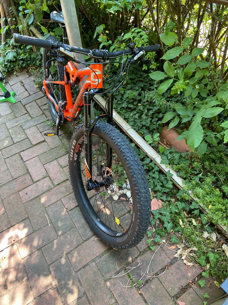 Gebrauchtes Cannondale Bad Habit 2 2017 2017 Mountainbike, Orange, 27.5 — Bild 3 von 7