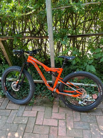 Gebrauchtes Cannondale Bad Habit 2 2017 2017 Mountainbike, Orange, 27.5 — Bild 2 von 7