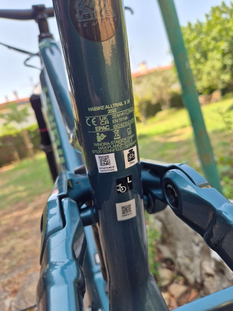 Haibike AllTrail 9 29 2022 2022 Mountainbike usato, Verde — immagine 11 di 12