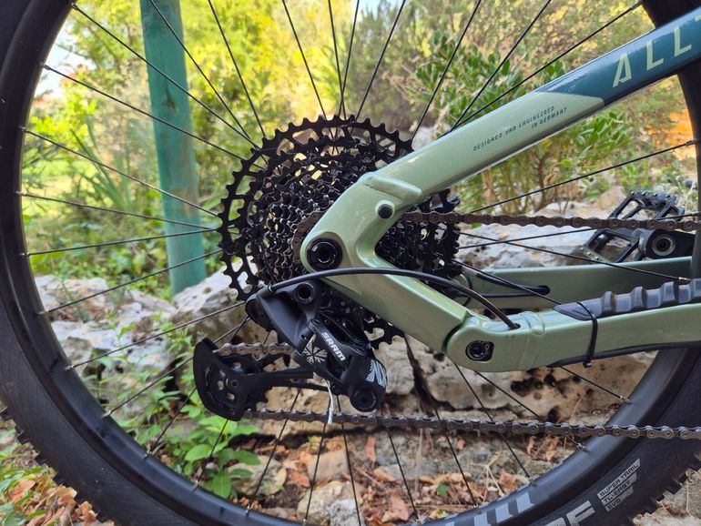 Haibike AllTrail 9 29 2022 2022 Mountainbike usato, Verde — immagine 4 di 12