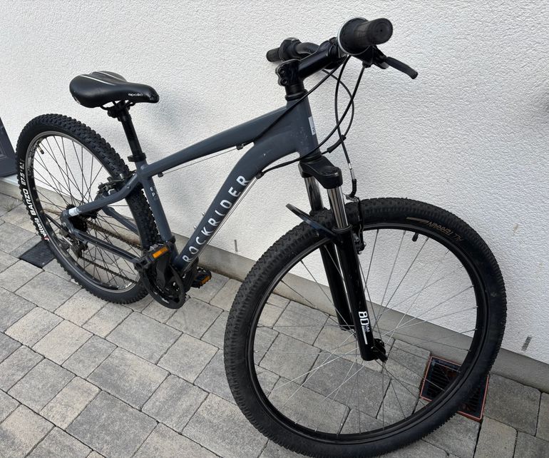 Gebrauchtes DECATHLON Rockrider Expl50 2021 Mountainbike, Blau — Bild 2 von 5
