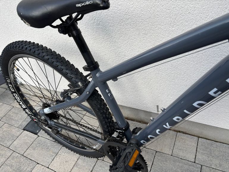 Gebrauchtes DECATHLON Rockrider Expl50 2021 Mountainbike, Blau — Bild 5 von 5