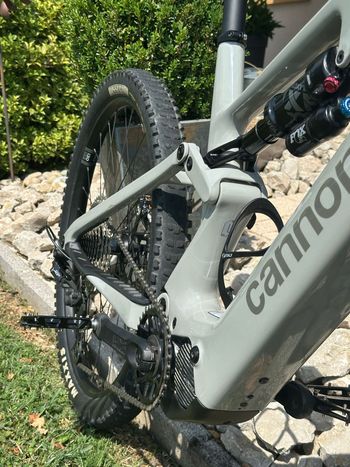 Used Cannondale Moterra Shimano Deore XT 2024 Mountainbike, Light Gray, Mixed — image 4 of 22