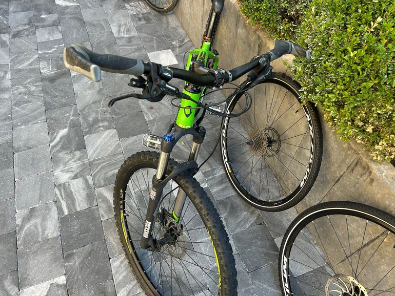 Used Orbea Mx Shimano Deore XT 2016 Mountainbike, Green — image 5 of 6