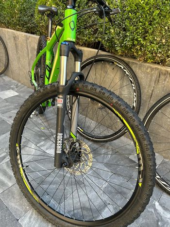 Used Orbea Mx Shimano Deore XT 2016 Mountainbike, Green — image 4 of 6