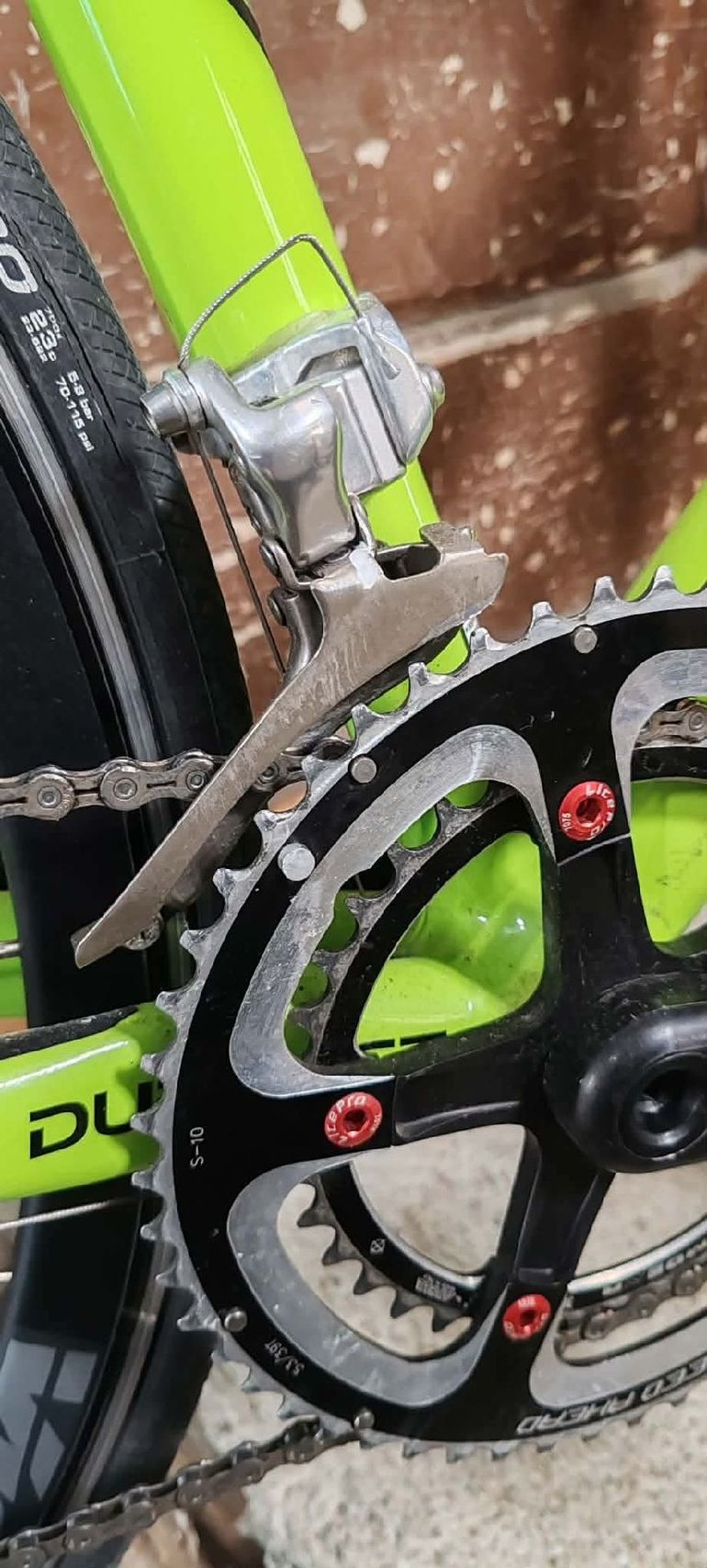 Used Nessuno Custom Shimano Dura Ace 2014 Road & Gravel, Green — image 14 of 14