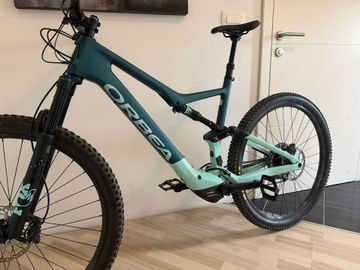Used Orbea RISE M20 2023 2023 Mountainbike, Blue, 29 — image 6 of 6